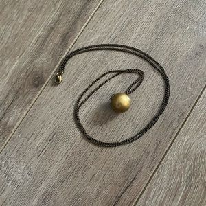 Small sphere locket